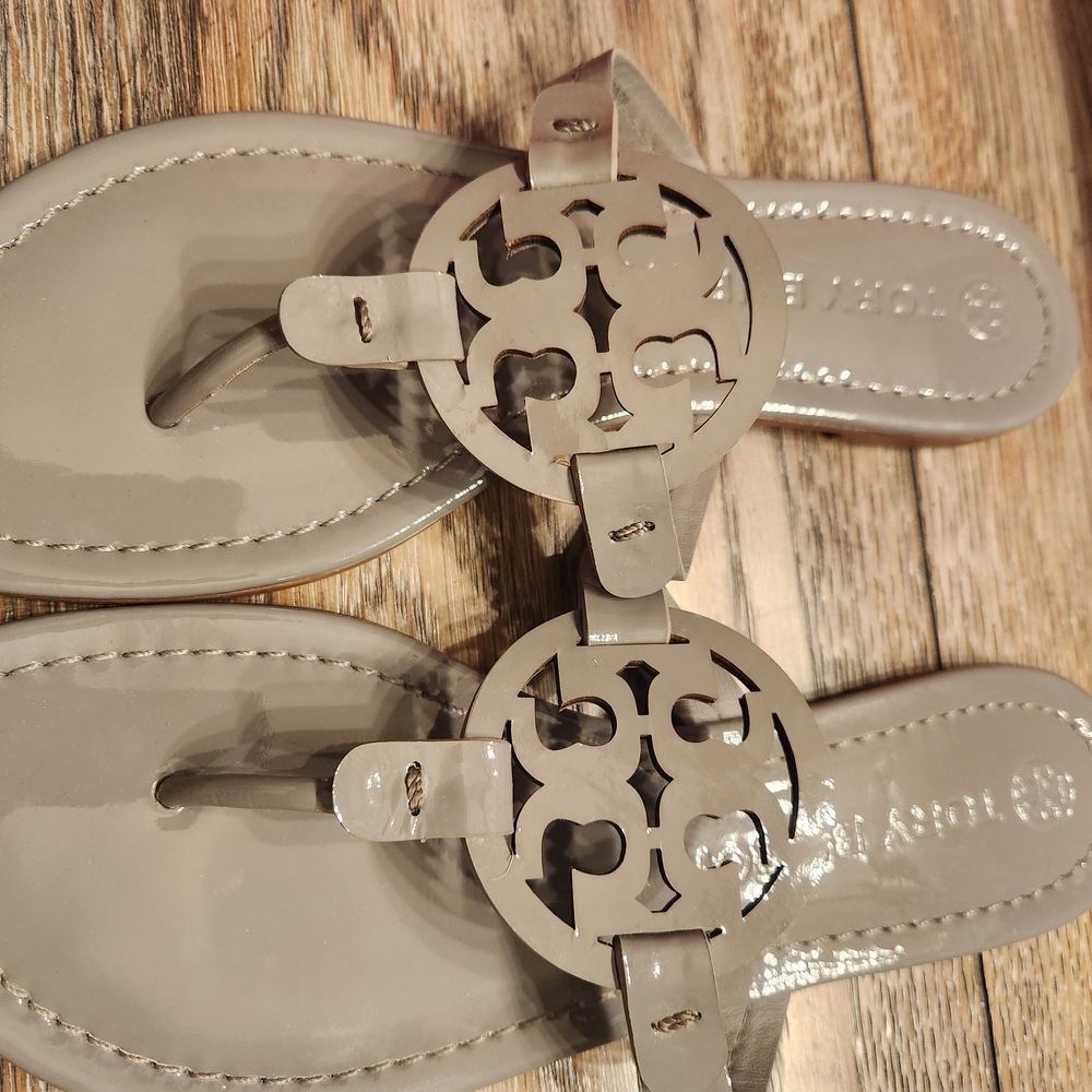 Tory Burch Gray Sandals